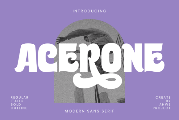 Acerone Typeface for High-Impact Campaign Design