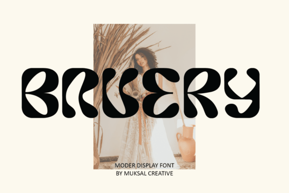 Bavery: A Modern Display Font for Editorial Design