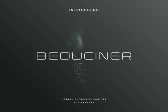 Beduciner: The Futuristic Display Font for High-Impact Campaigns