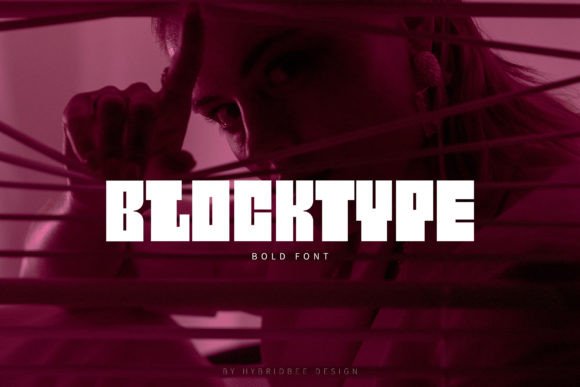 Blocktype: A Bold Display Font for Modern Editorial Design