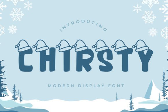 Chirsty: The Playful Display Font for High-Impact Campaign Visuals