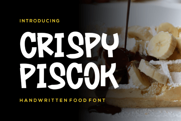 Crispy Piscok: Bold Display Fonts for High-Impact Web Design