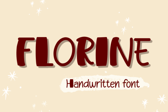 Fluorine Handwritten Display Font for Engaging Social Media Graphics