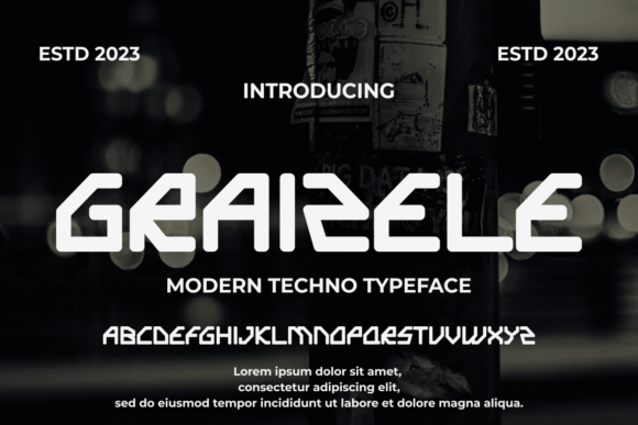 Graizel: The Bold Display Font for Standout Craft Brands