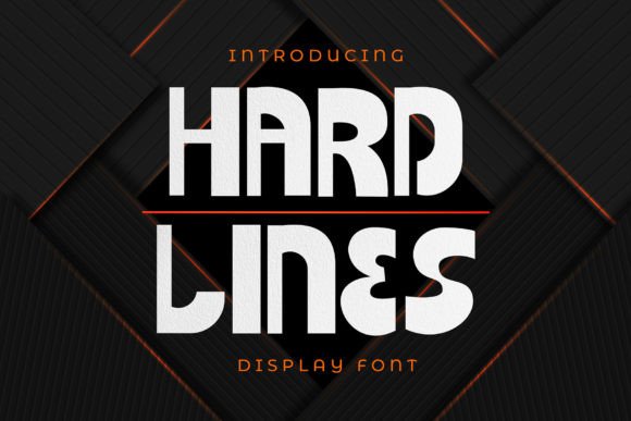 Hard Lines Typeface Review for Handmade Branding