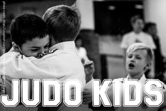 Judo Kids Typeface for Bold Sports-Themed Web Design