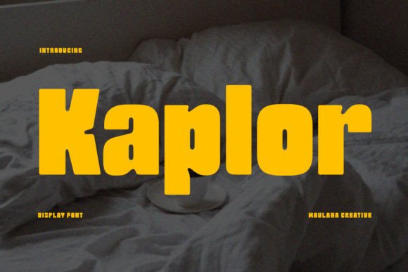 Kaplor Free Download: A Modern Display Font for Bold Designs