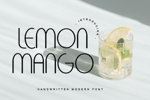 Lemon Mango Display Font for Modern Campaign Design