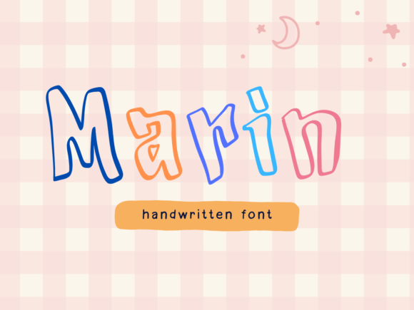 Marin: A Handwritten Display Font for Editorial Design