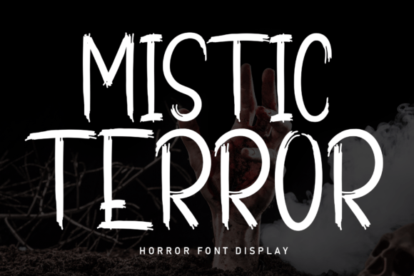 Mistic Terror: A Scary Display Font for Bold Branding