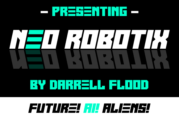 Neo Robotix: The Futuristic Display Font for High-Tech Branding