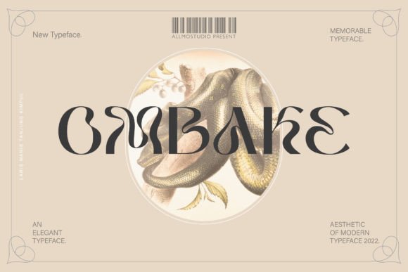 Ombake Typeface Review: A Curly Display Font for Memorable Branding