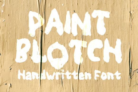 Paint Blotch Typeface: Elevating Digital Brand Identity