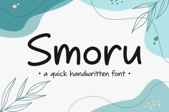 Smoru Handwritten Font Review for Crafters and Makers