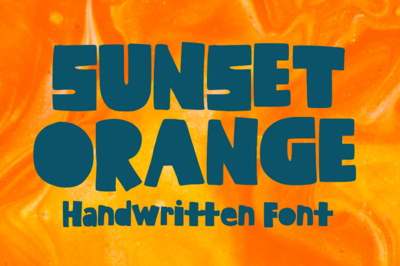Sunset Orange Typeface Review: Bold Display Fonts for Creative Branding